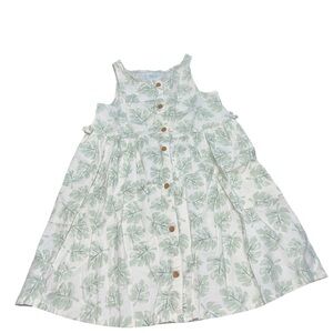 Little Co. by Lauren Conrad girls Leaf Pattern Dress